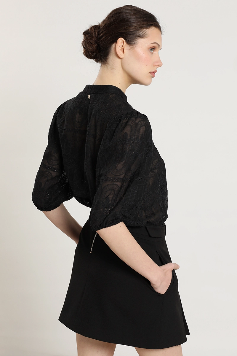 BLUSA BORDADO FANTASIA, NEGRO LIOLA - 6