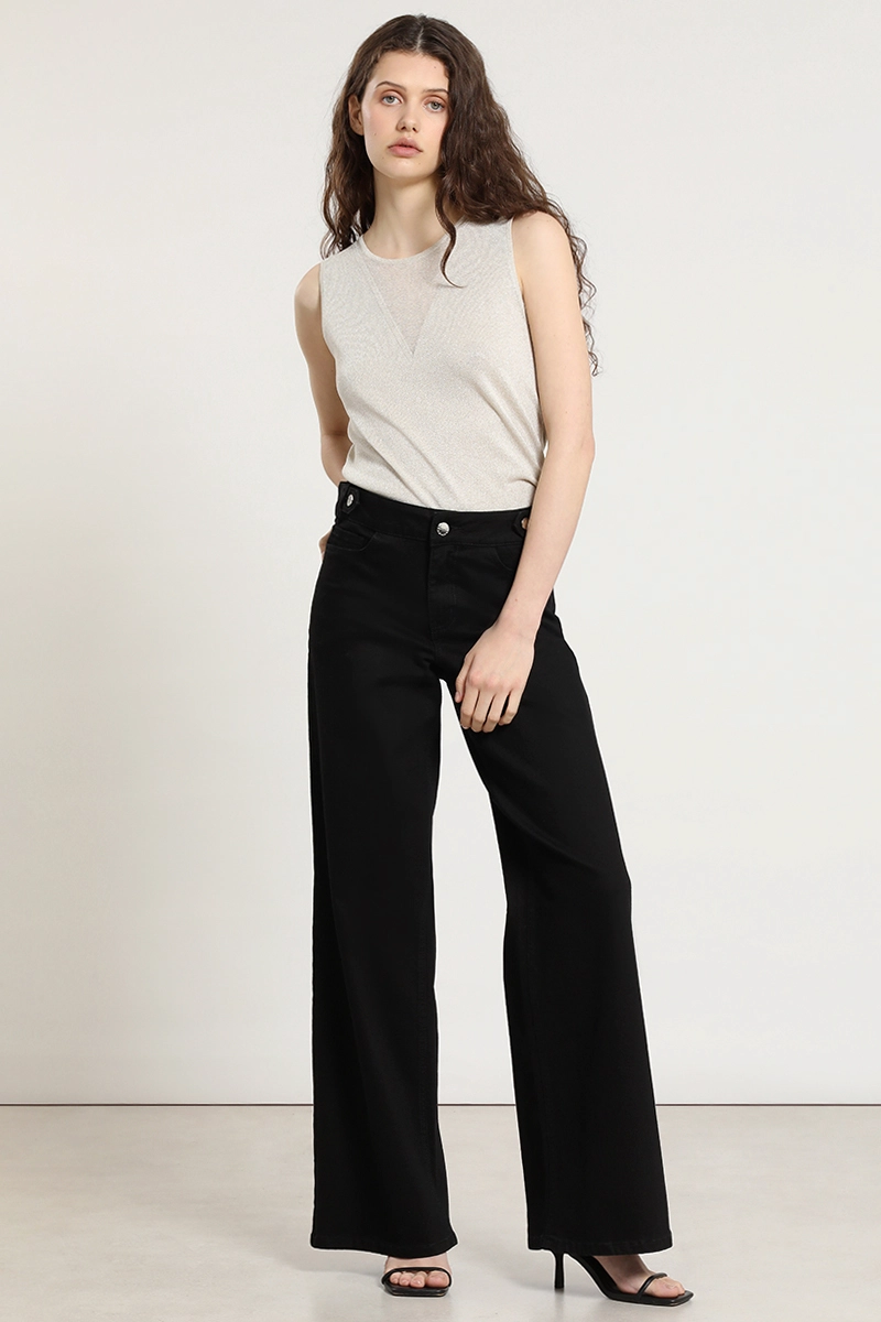 JEANS COLOR, STRAIGHT, NEGRO LIOLA - 4