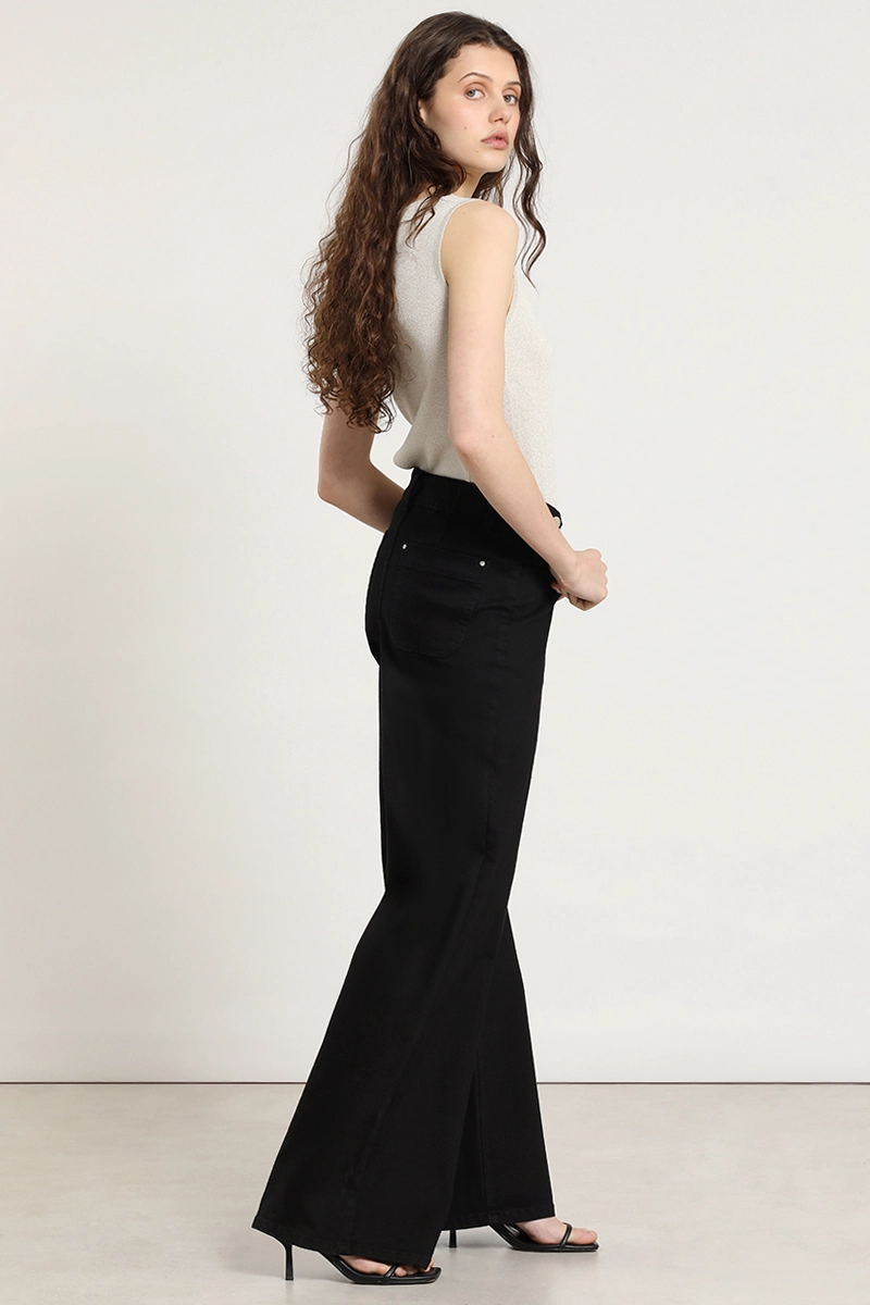 JEANS COLOR, STRAIGHT, NEGRO LIOLA - 5