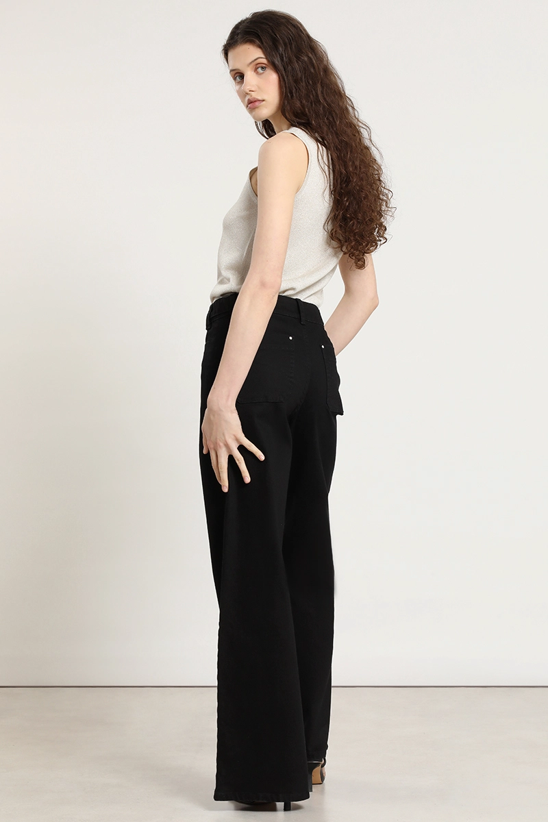 JEANS COLOR, STRAIGHT, NEGRO LIOLA - 6