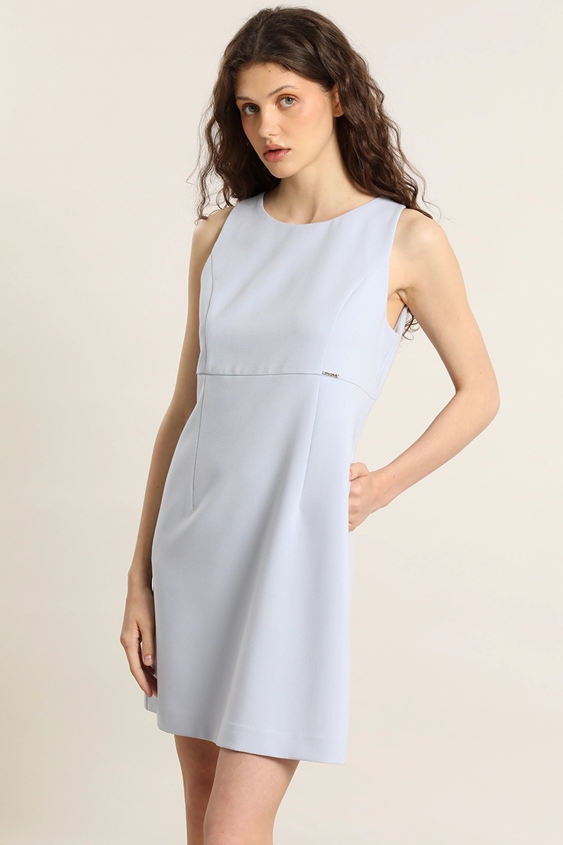 VESTIDO CORTO, JUMPER, CELESTE LIOLA - 3