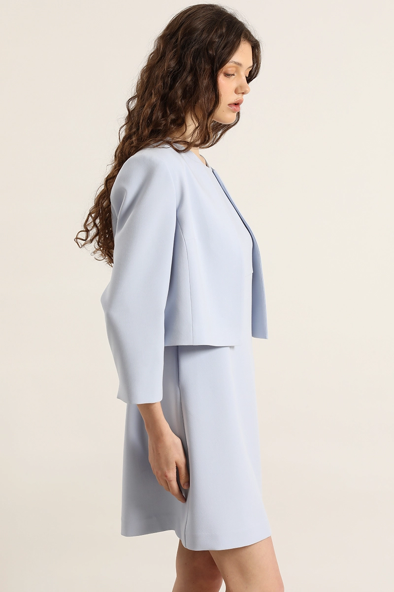 VESTIDO CORTO, JUMPER, CELESTE LIOLA - 7