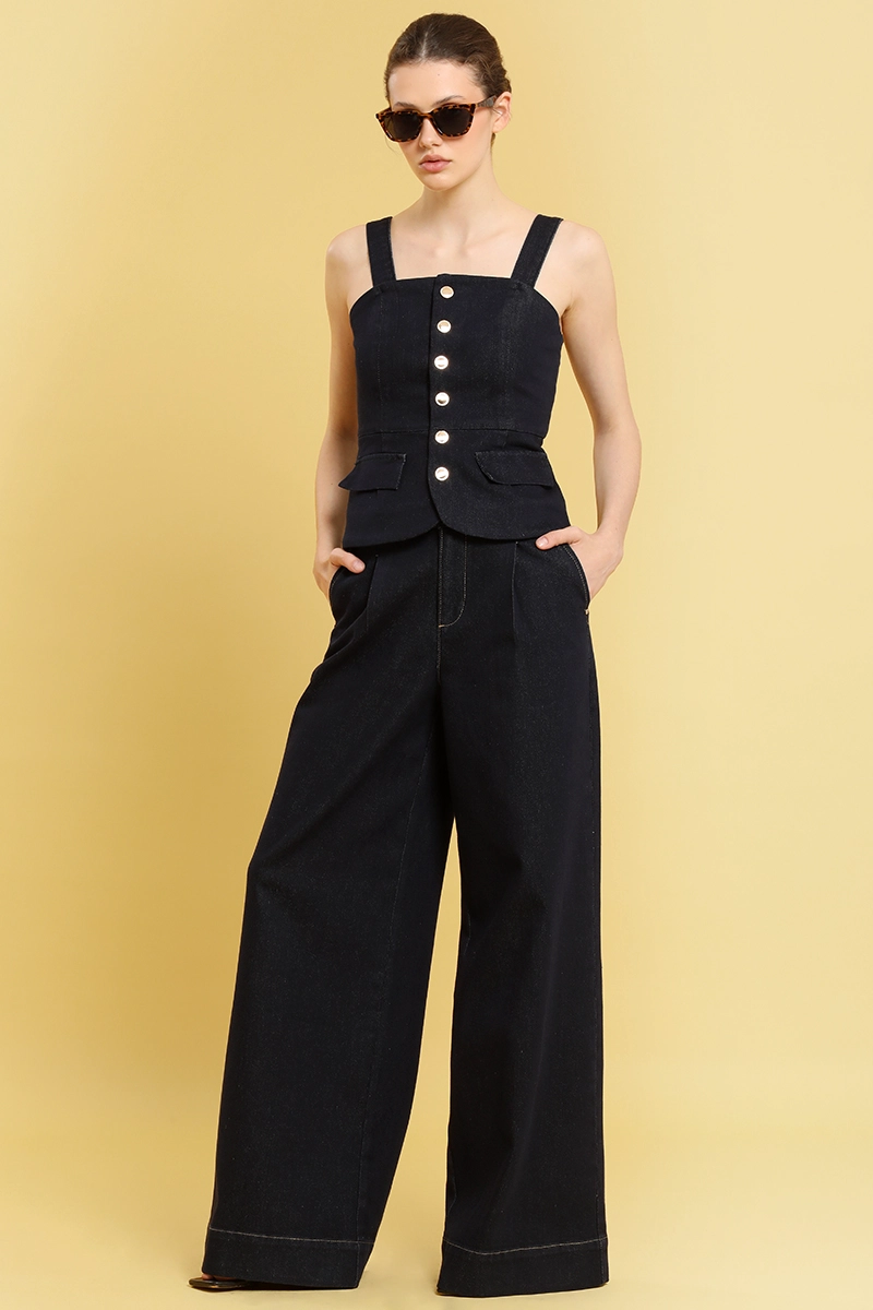 JEANS EXTRA PALAZZO, INDIGO LIOLA - 2