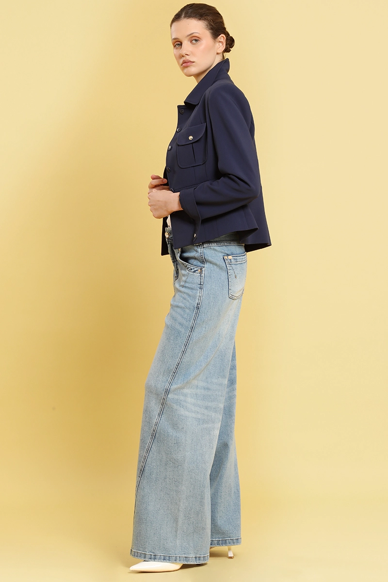 JEANS PALAZZO, TIRO ALTO, CELESTE LIOLA - 3