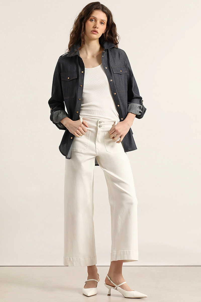 BLUSA EFECTO DENIM, INDIGO LIOLA - 2