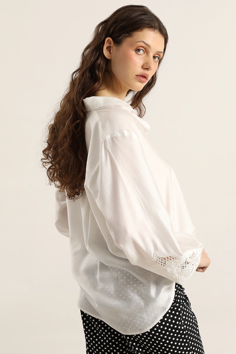 BLUSA APLICACION FANTASIA, CRUDO LIOLA - 4