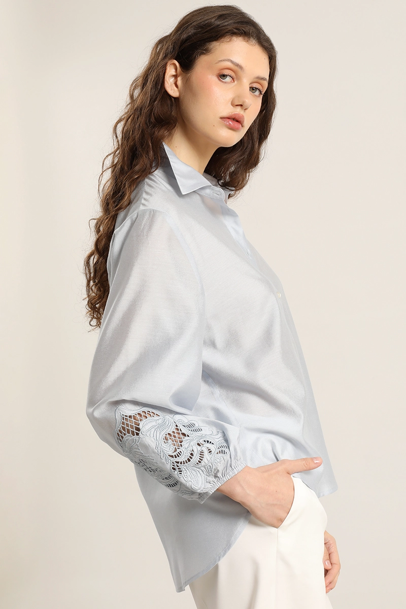 BLUSA APLICACION FANTASIA, CELESTE LIOLA - 6