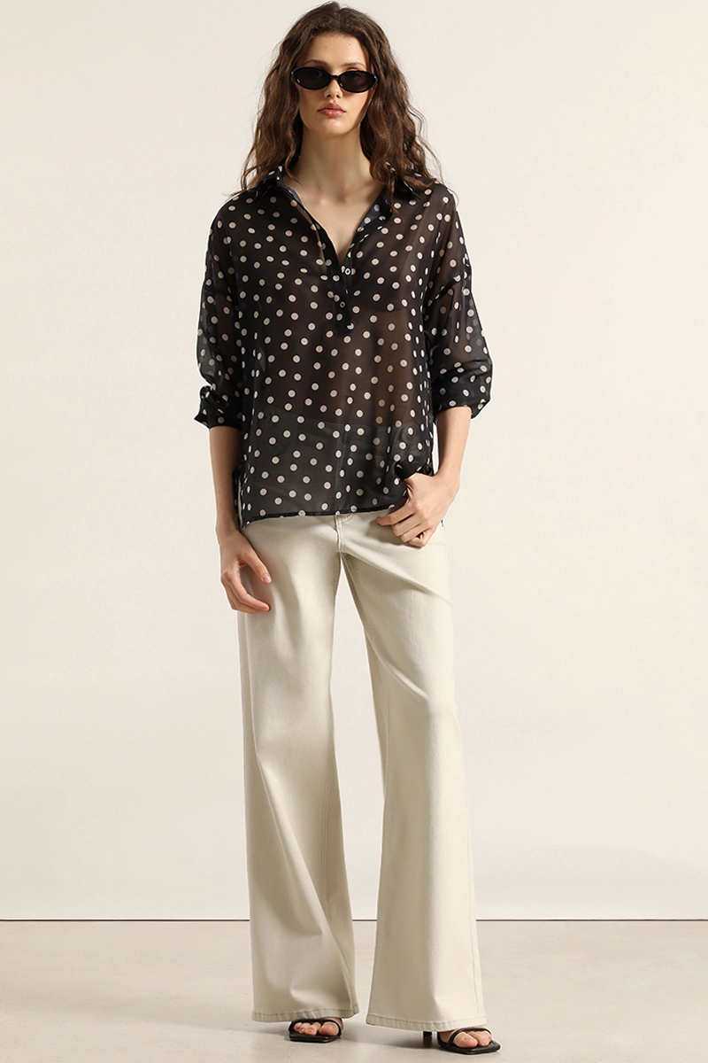 JEANS COLOR, STRAIGHT, BEIGE LIOLA - 1