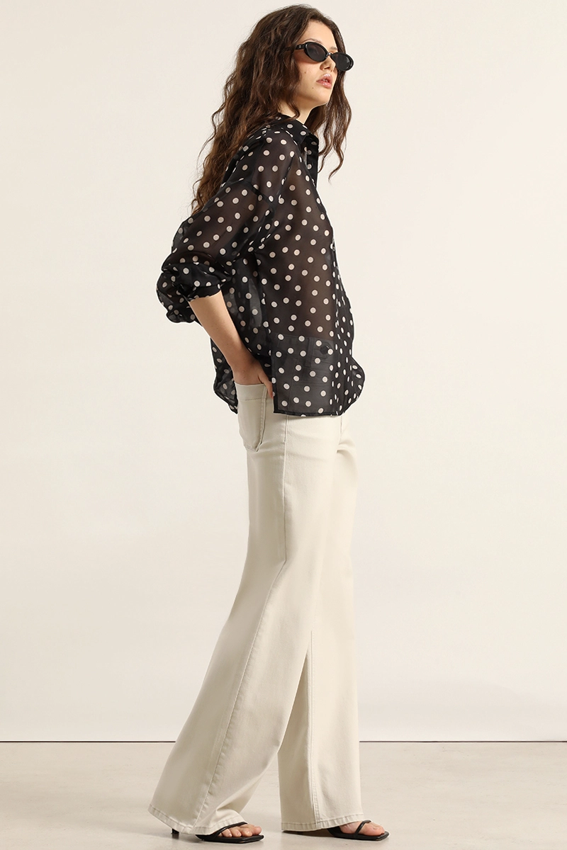 JEANS COLOR, STRAIGHT, BEIGE LIOLA - 6