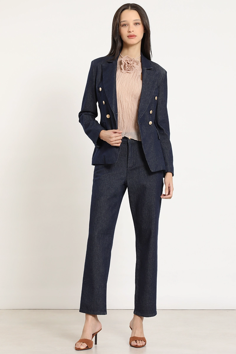 JEANS SASTRE, TIRO ALTO, INDIGO LIOLA - 1