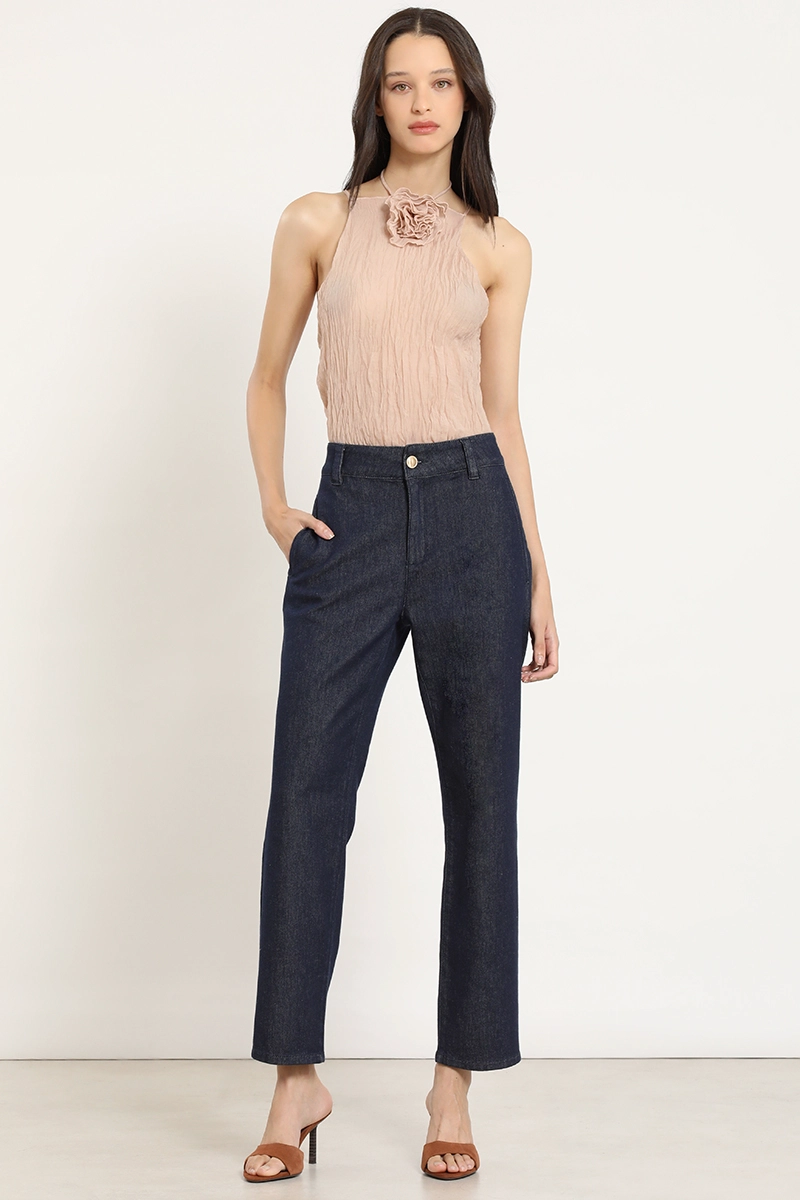 JEANS SASTRE, TIRO ALTO, INDIGO LIOLA - 2