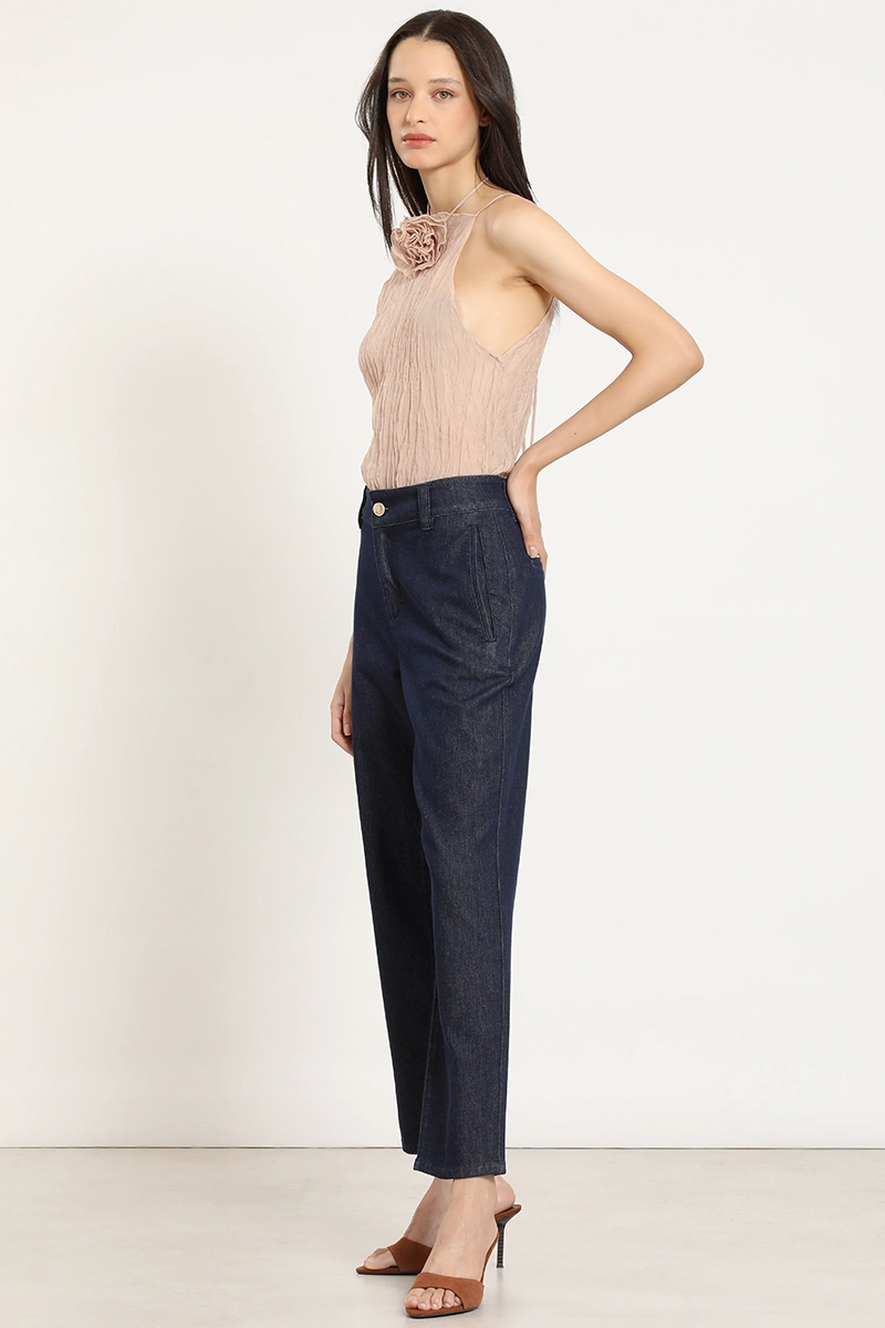JEANS SASTRE, TIRO ALTO, INDIGO LIOLA - 3