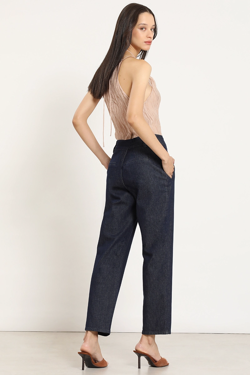 JEANS SASTRE, TIRO ALTO, INDIGO LIOLA - 4
