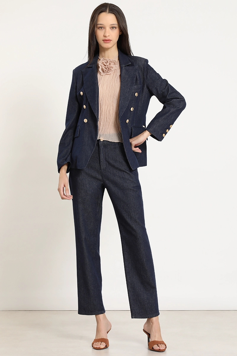 JEANS SASTRE, TIRO ALTO, INDIGO LIOLA - 6