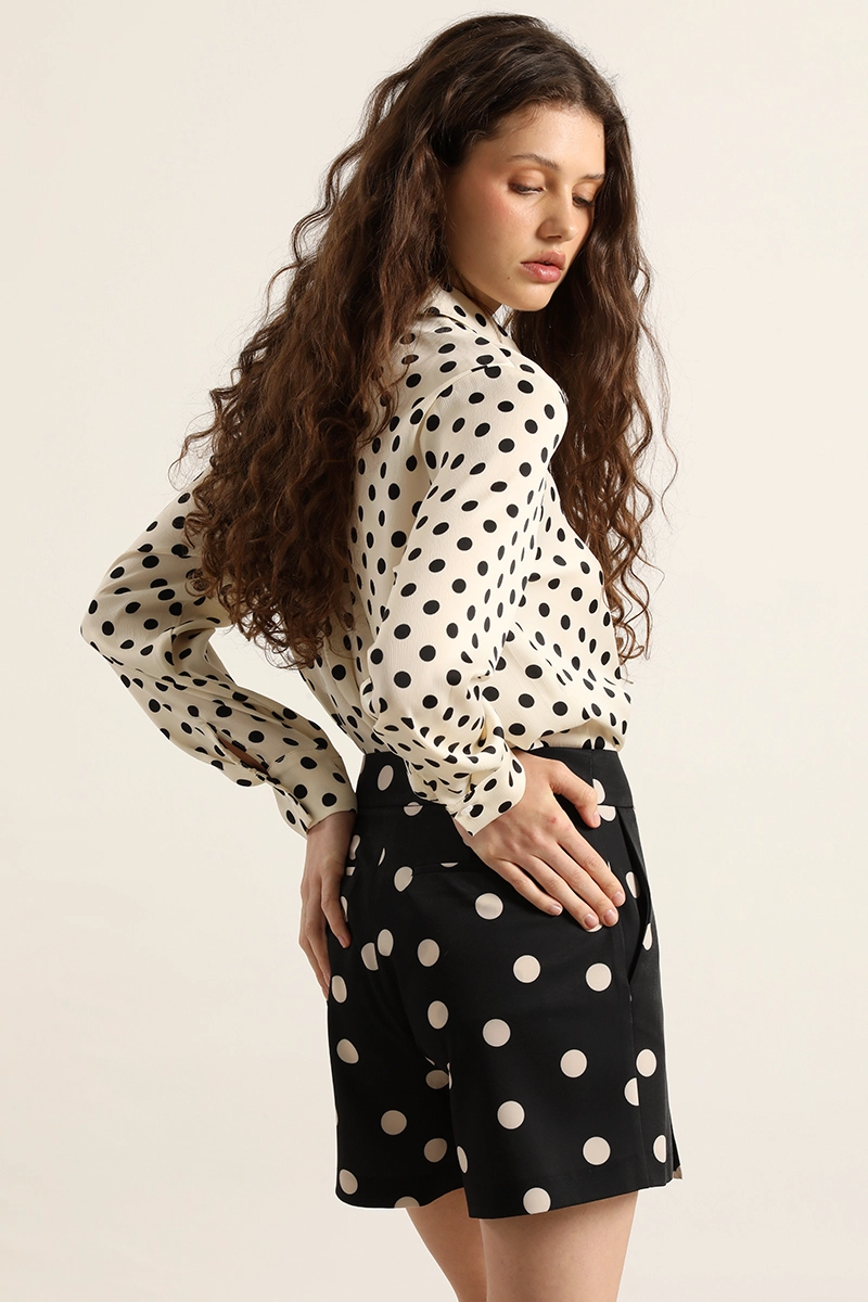 BLUSA LUNARES LARGA, BEIGE LIOLA - 6
