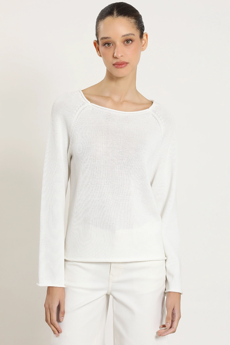 SWEATER PUNTO BASICO, CRUDO LIOLA - 1