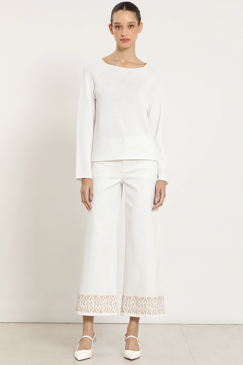 SWEATER PUNTO BASICO, CRUDO LIOLA - 2