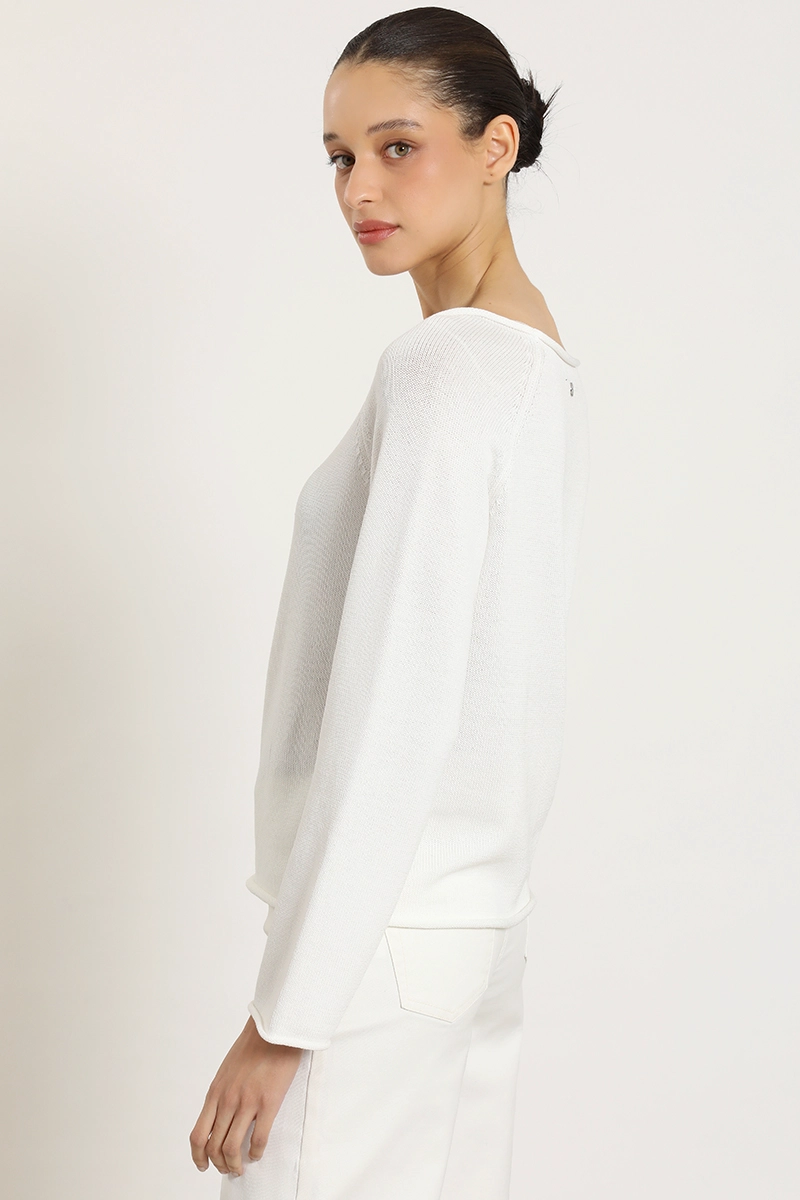 SWEATER PUNTO BASICO, CRUDO LIOLA - 5
