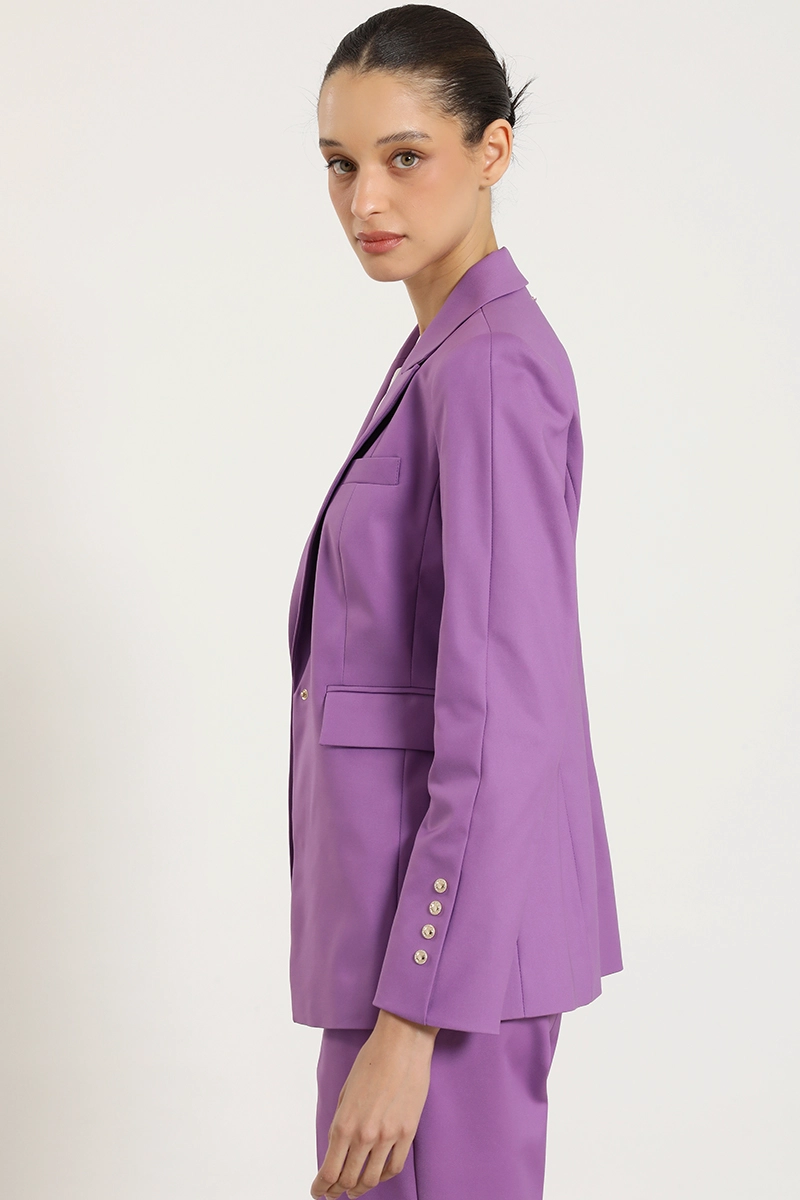 BLAZER ENTALLADO, BROCHES FANTASIA, VIOLETA LIOLA - 4