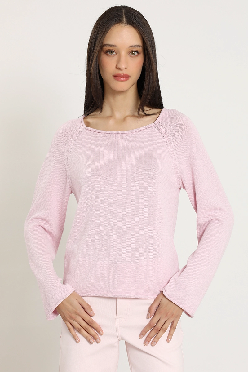 SWEATER PUNTO BASICO, ROSA LIOLA - 4