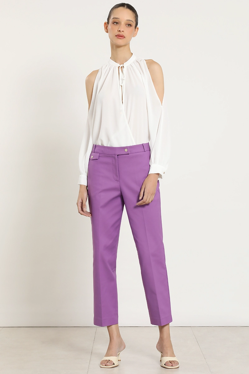 PANTALON SASTRE, TIRO ALTO, VIOLETA LIOLA - 2