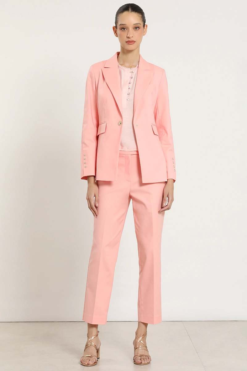 PANTALON SASTRE, TIRO ALTO, CORAL LIOLA - 1
