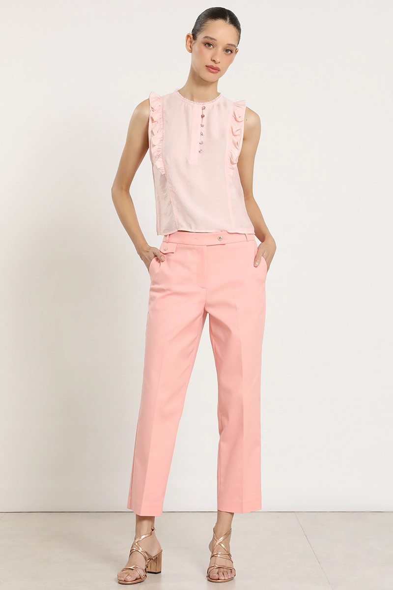 PANTALON SASTRE, TIRO ALTO, CORAL LIOLA - 3