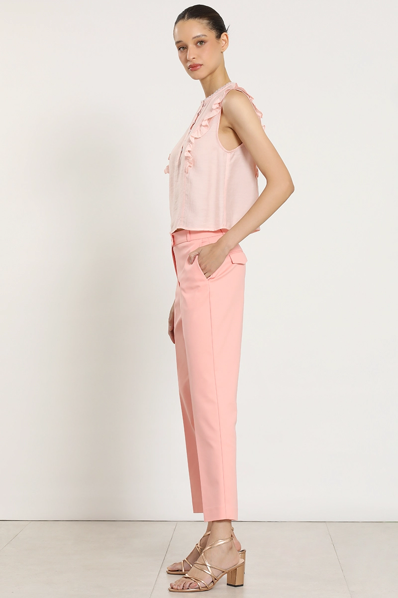 PANTALON SASTRE, TIRO ALTO, CORAL LIOLA - 5