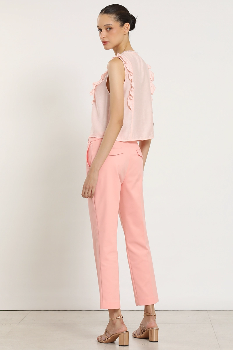 PANTALON SASTRE, TIRO ALTO, CORAL LIOLA - 6