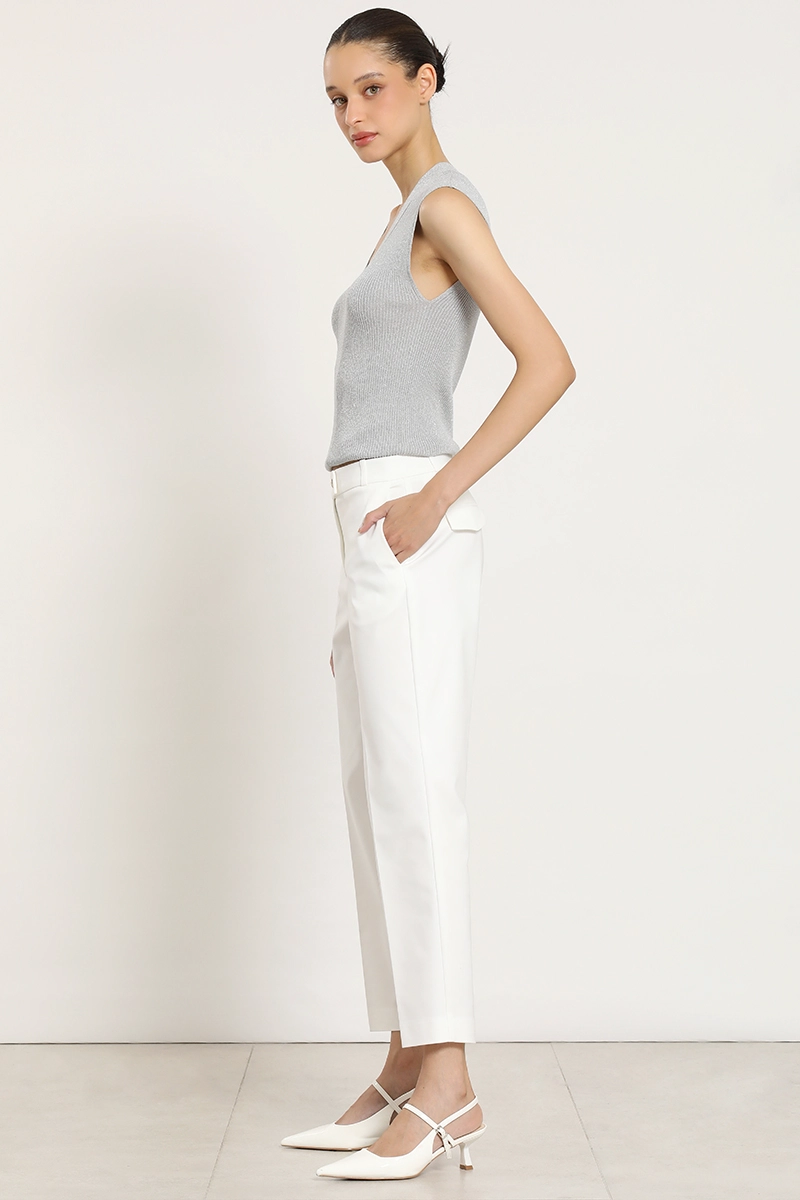 PANTALON SASTRE, TIRO ALTO, CRUDO LIOLA - 3