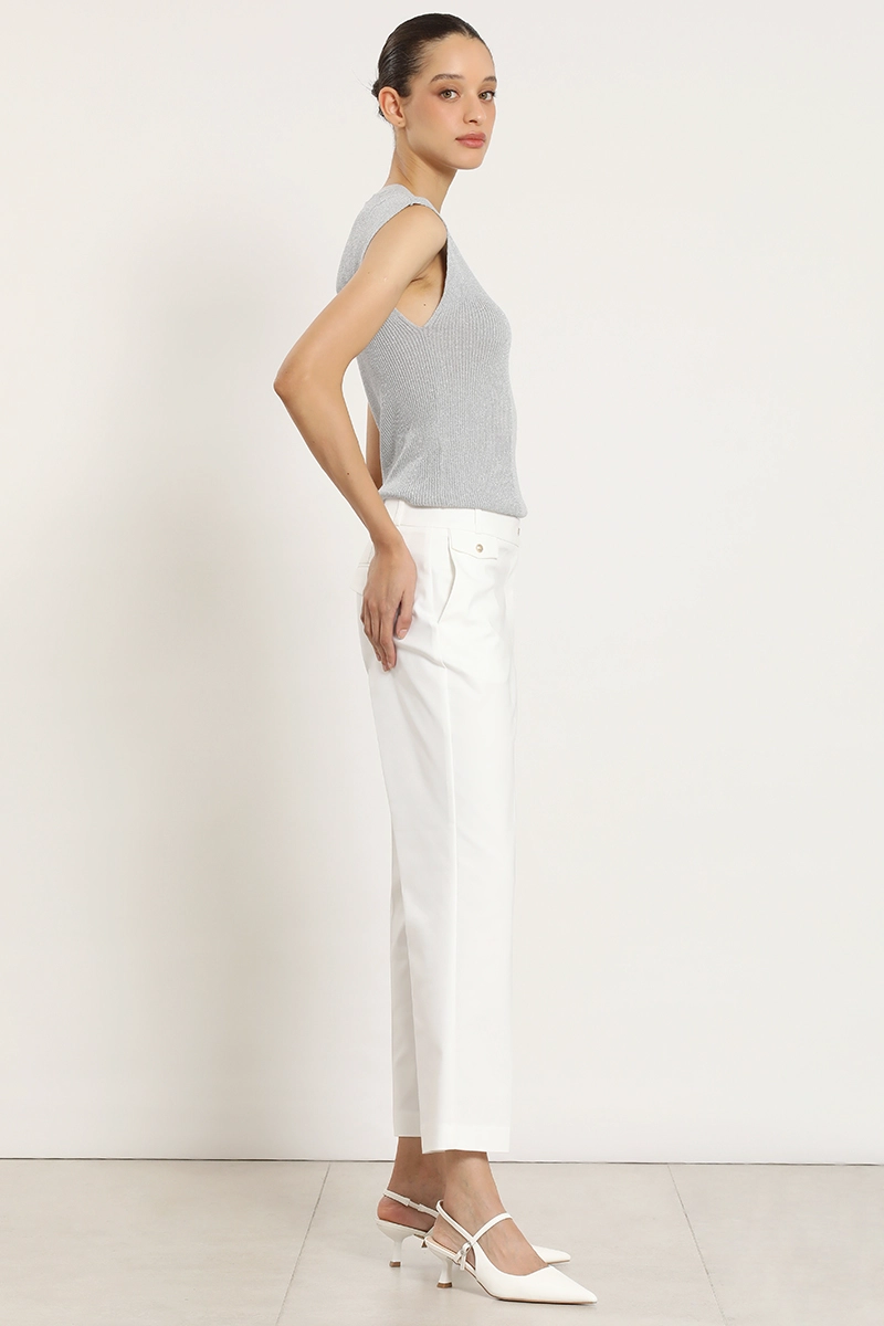 PANTALON SASTRE, TIRO ALTO, CRUDO LIOLA - 5