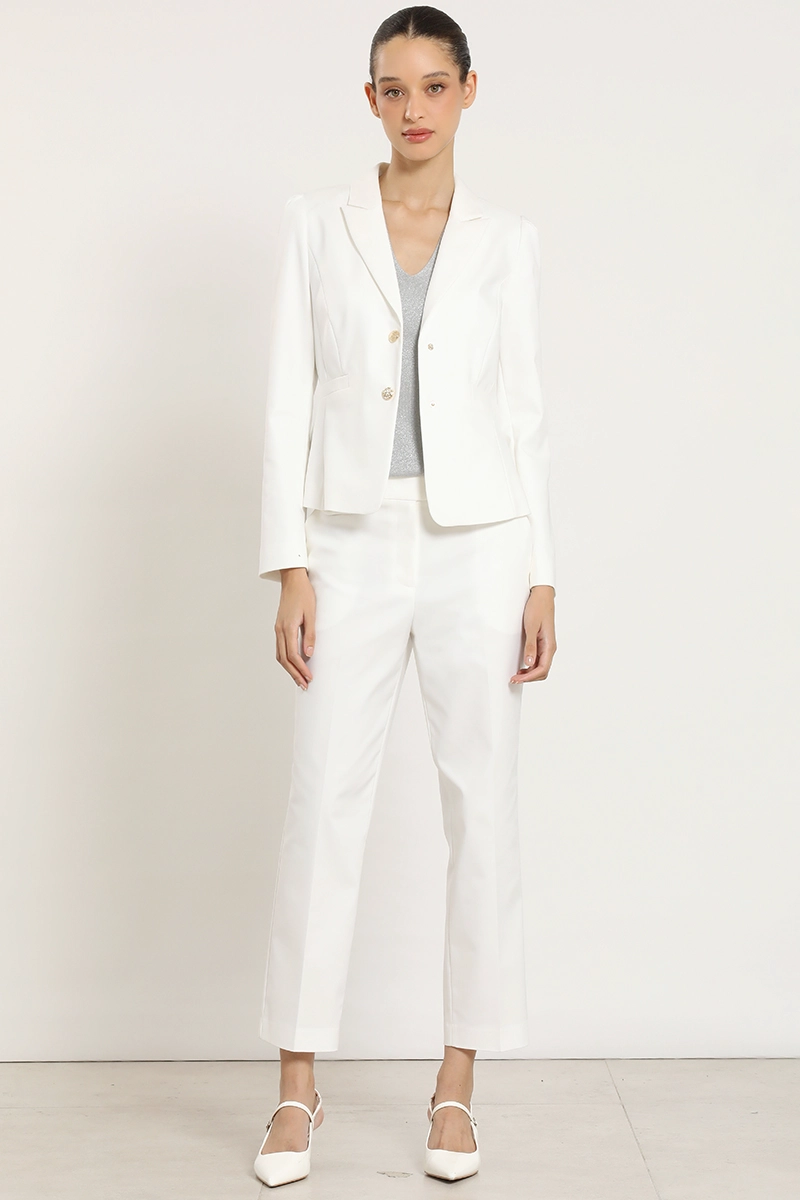 BLAZER ENTALLADO HOMBRO FANTASIA, CRUDO LIOLA - 2
