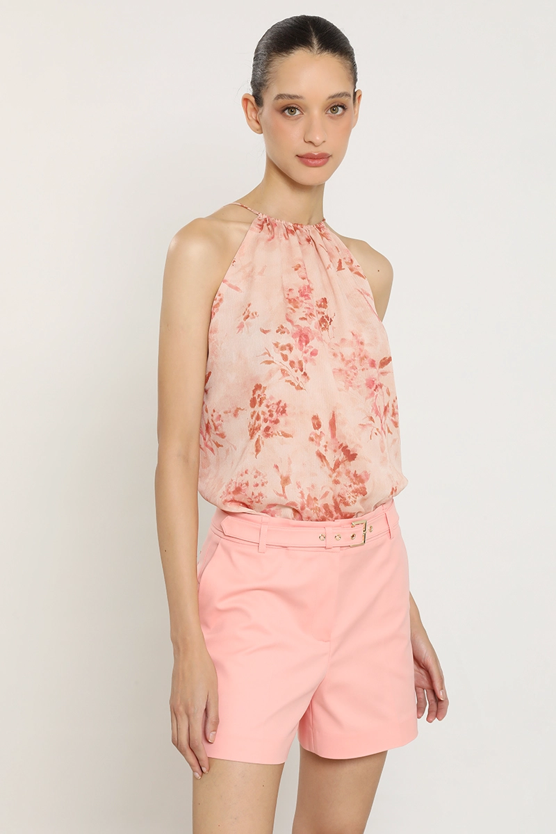 SHORT CON CINTURON, CORAL LIOLA - 2