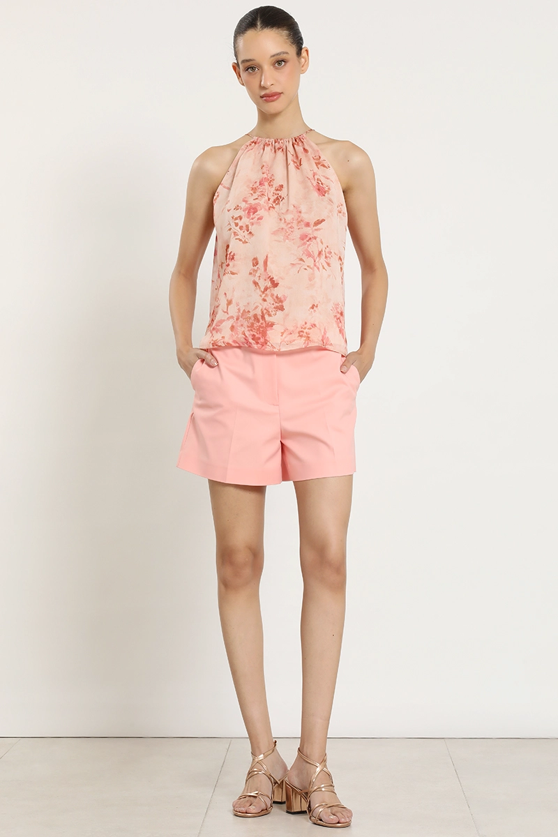 SHORT CON CINTURON, CORAL LIOLA - 3