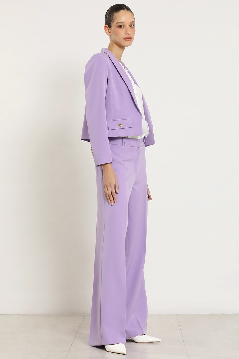 PANTALON ANCHO BASICO, LILA LIOLA - 7