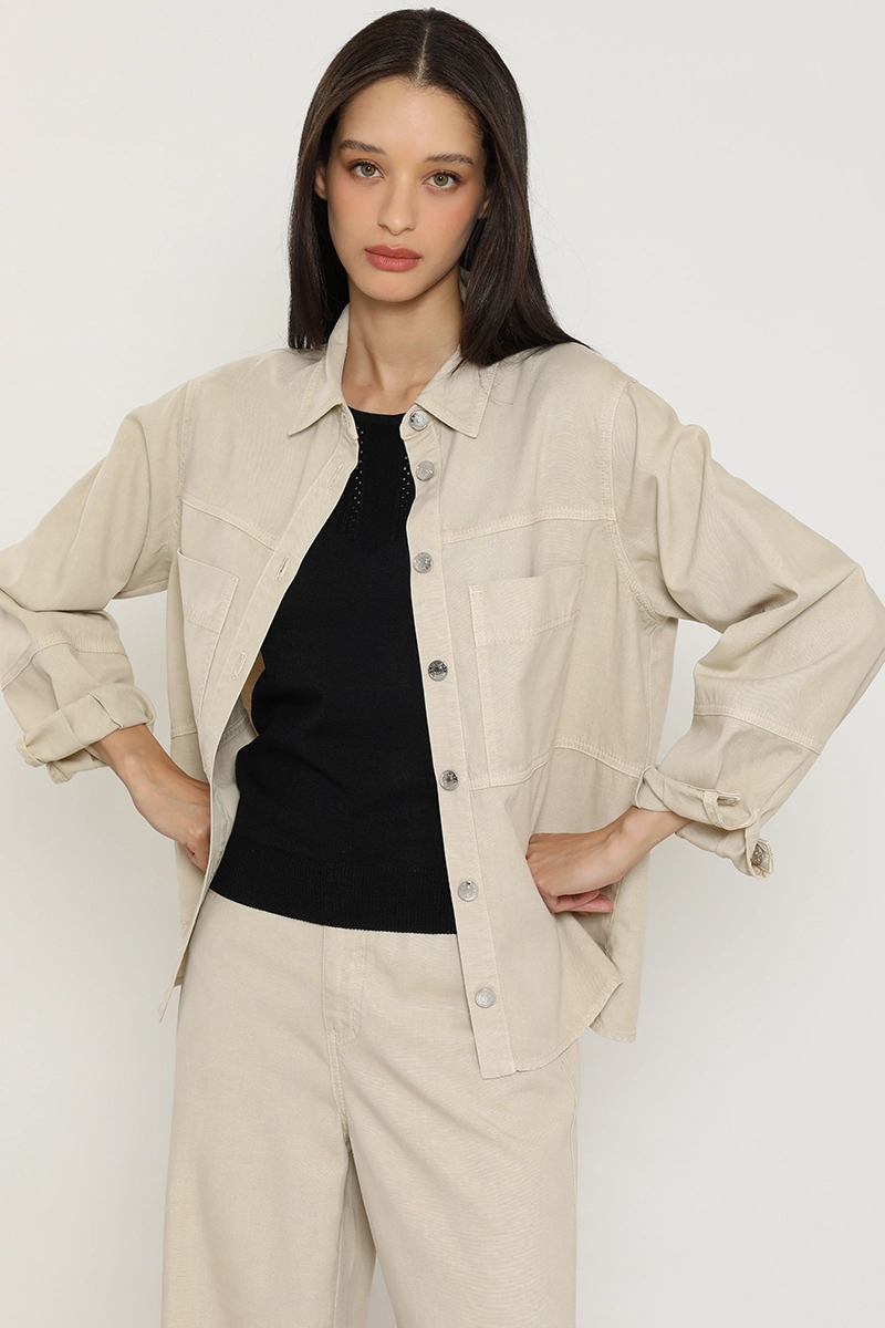 CHAQUETA LYOCELL LINO, CRUDO LIOLA - 6