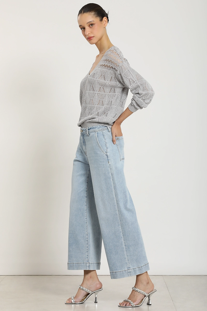 JEANS WIDE LENG, TIRO ALTO, CELESTE LIOLA - 2