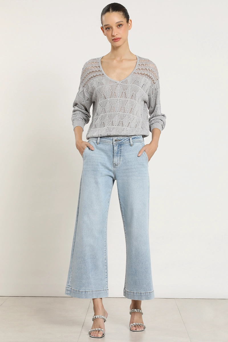 JEANS WIDE LENG, TIRO ALTO, CELESTE LIOLA - 5