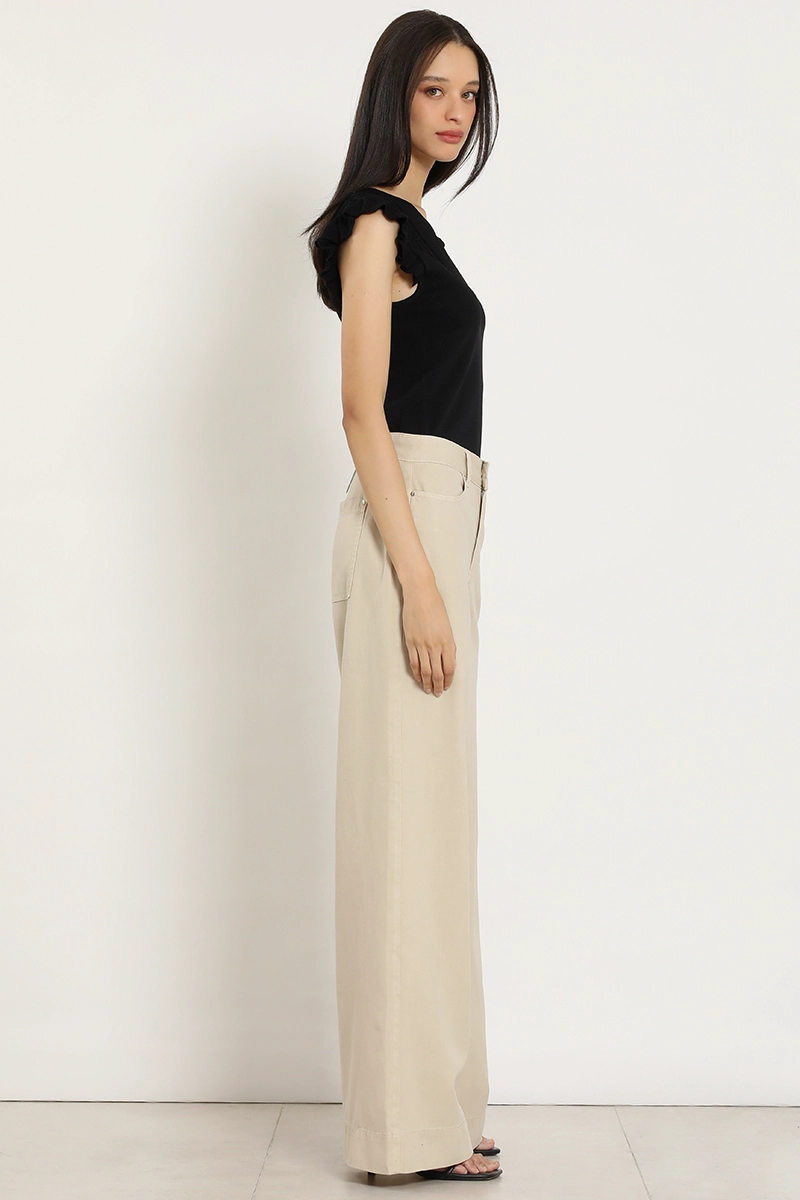 PANTALON PALAZZO LYOCELL LINO, RUBOR LIOLA - 2