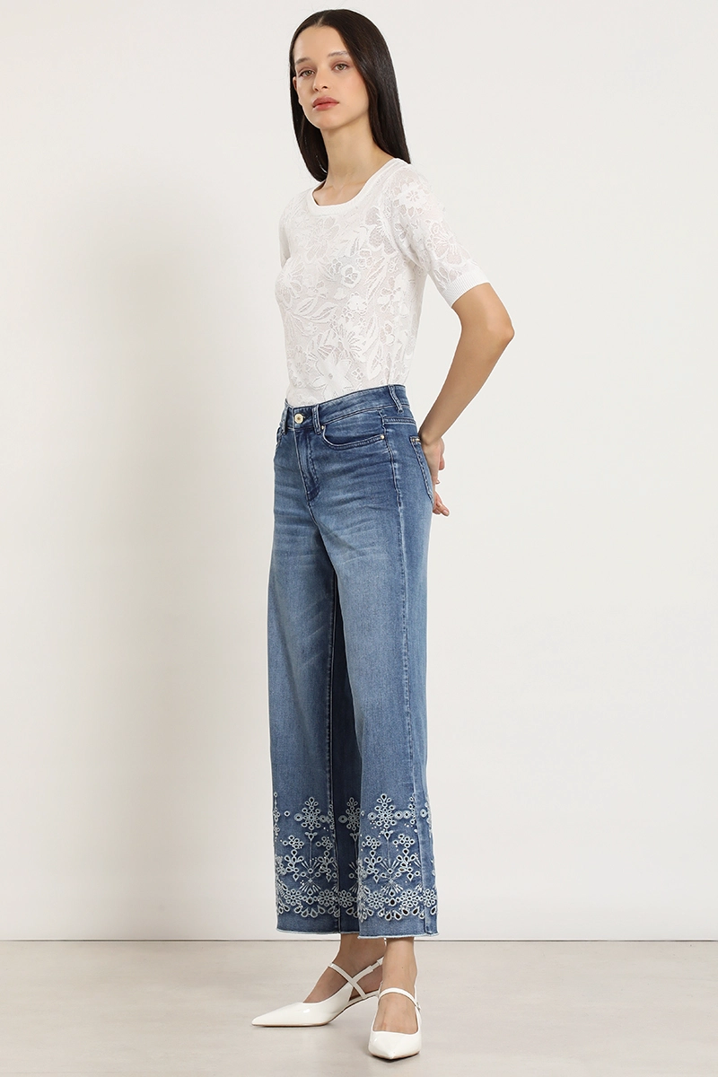 JEANS PALAZZO, BORDADO, AZUL LIOLA - 2