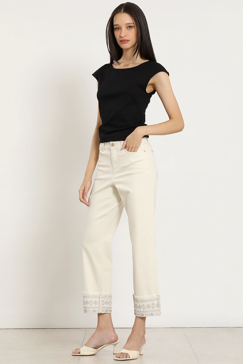 JEANS COLOR SLIM, CRUDO LIOLA - 3