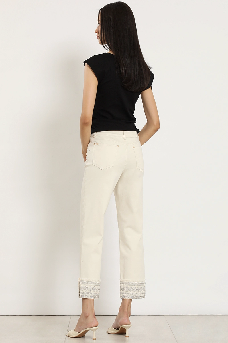JEANS COLOR SLIM, CRUDO LIOLA - 5