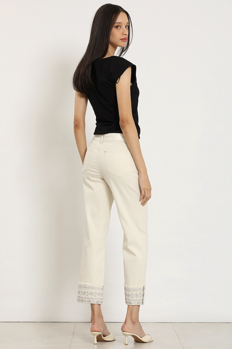 JEANS COLOR SLIM, CRUDO LIOLA - 6