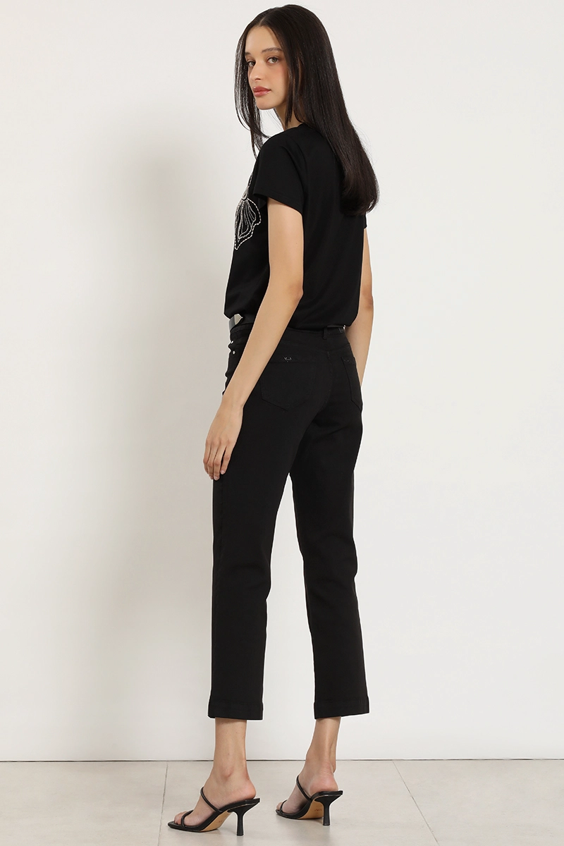 JEANS COLOR, SLIM, NEGRO LIOLA - 4