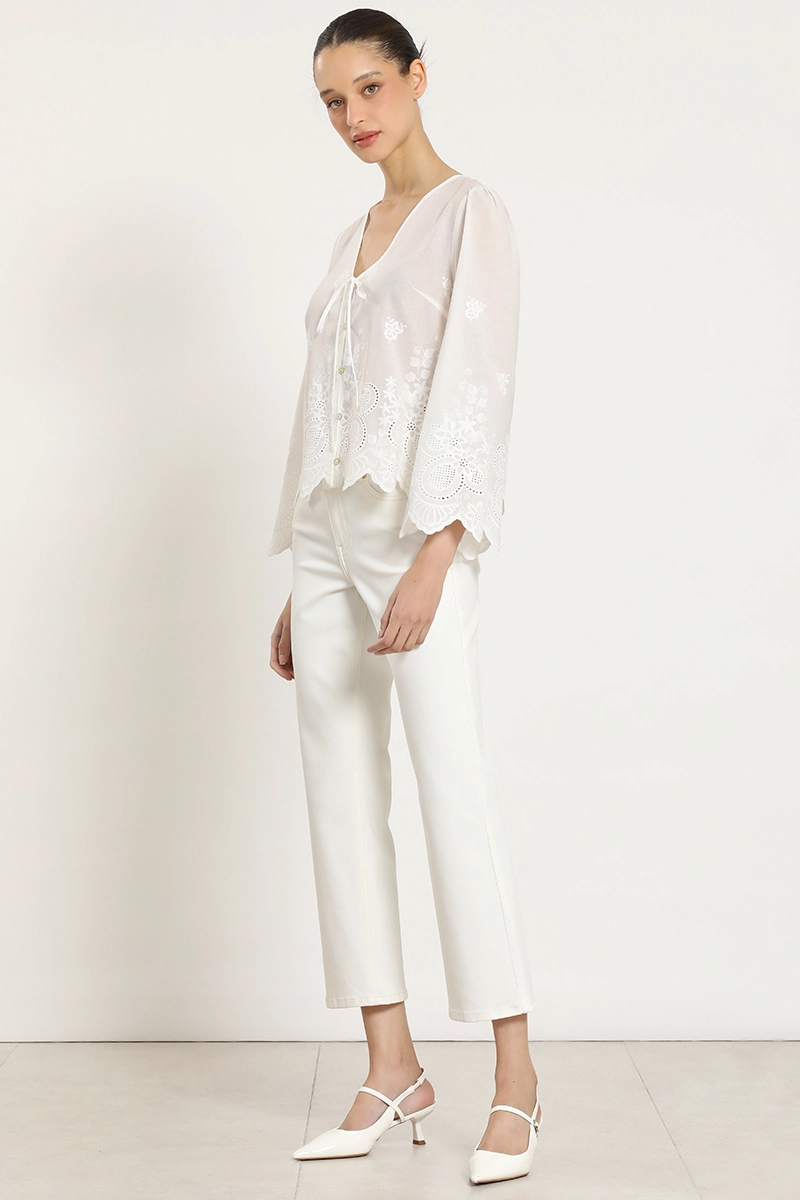 JEANS COLOR SLIM, CRUDO LIOLA - 2