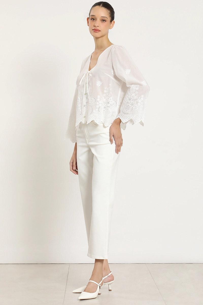JEANS COLOR SLIM, CRUDO LIOLA - 4