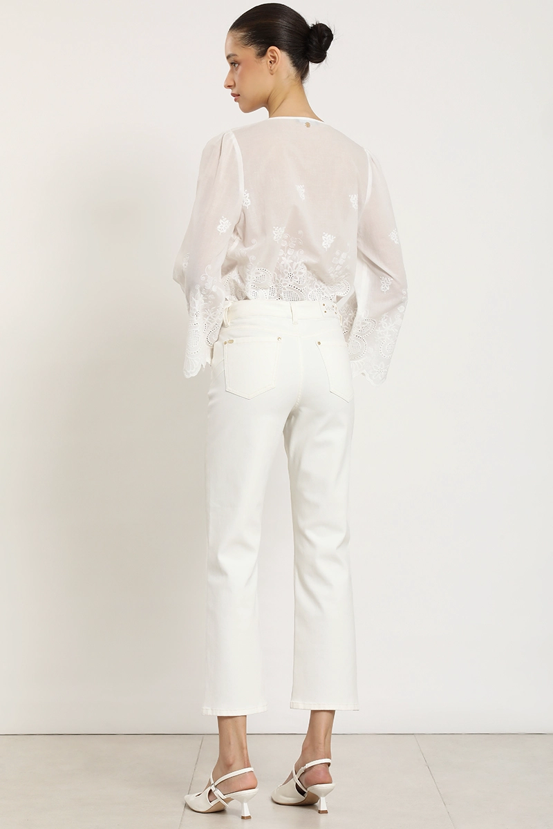 JEANS COLOR SLIM, CRUDO LIOLA - 5