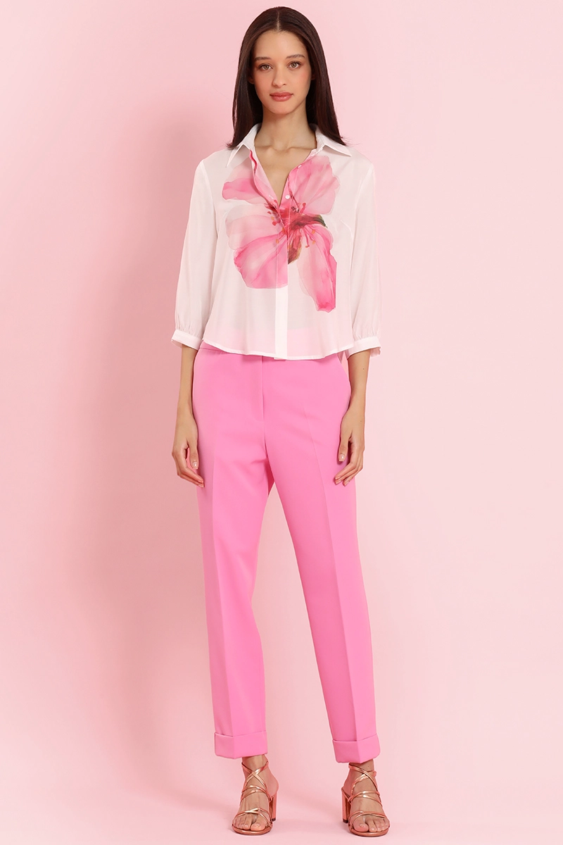BLUSA ESTAMPADO MAXI FLOR, CRUDO LIOLA - 2