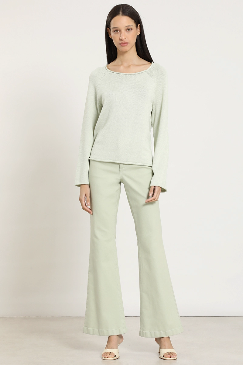 SWEATER PUNTO BASICO, VERDE LIOLA - 2