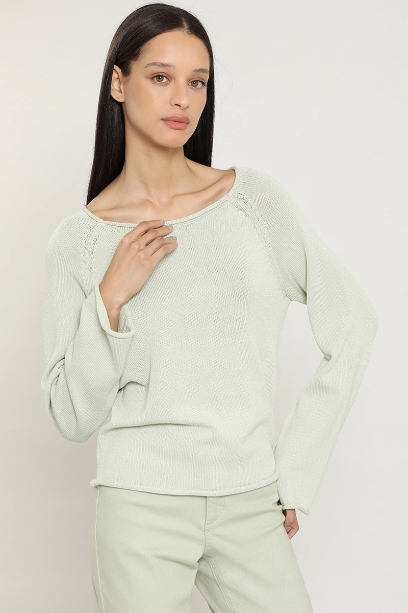 SWEATER PUNTO BASICO, VERDE LIOLA - 4